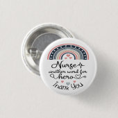 サンキューナースヒーロー 缶バッジ (正面&裏面)