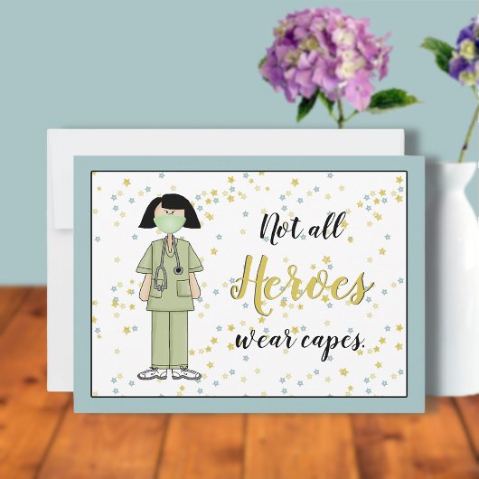 サンキューナースフラットカード