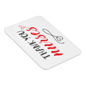 サンキューナース |おもしろいフォント マグネット (右側)