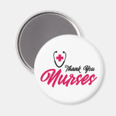 サンキューナース |ピンク マグネット (正面/裏面)