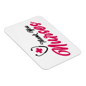 サンキューナース |ピンク マグネット (右側)