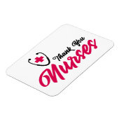 サンキューナース |ピンク マグネット (左側)