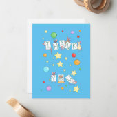 サンキューネズミ ノートカード (正面/裏面インサイチュ)