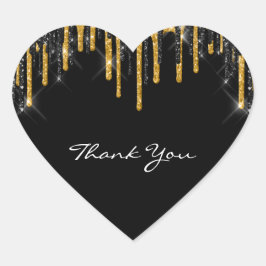 サンキューネーム結婚のシルバーグレー金ゴールドドライブ ハートシール