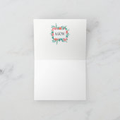 サンキューノートカード サンキューカード (内部)