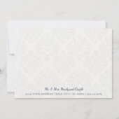 サンキューノートパステルピンクボホフローランブリージ サンキューカード (裏面)