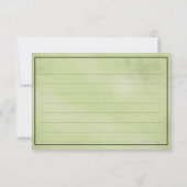 サンキューハロウィンブラックこうもりグリーンテグランジクスチャ サンキューカード (裏面)