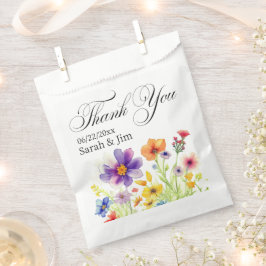 サンキューハート結婚式の引き出物バッグ フェイバーバッグ