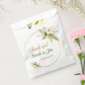 サンキューハート結婚式の引き出物バッグ フェイバーバッグ (封をした状態)