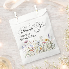 サンキューハート結婚式の引き出物バッグ フェイバーバッグ