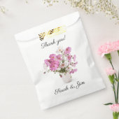 サンキューハート結婚式の引き出物バッグ フェイバーバッグ (封をした状態)