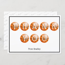 サンキューバスケッカスタムトルパーソナライズされた