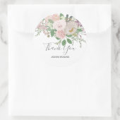 サンキューパステルカスタムフローラ ラウンドシール (バッグ)