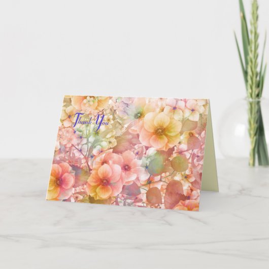 サンキューパステルガーデン カード (正面)