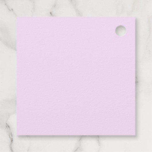 サンキューパリエッフェルタワーピンクキンセアニェラ フェイバータグ (裏面)