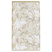 サンキューパーソナライズされたスモール紙バッグ スモールペーパーバッグ (裏面)