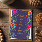 サンキューパープルフローラ カード