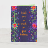 サンキューパープルフローラ カード (正面)