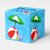 サンキュービーチボールプール傘パーティー特典ボックス フェイバーボックス (正面サイド)