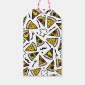 サンキューピザパーティー誕生日サンキューラベル ギフトタグ (裏面)