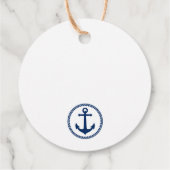 サンキューファミリーネーム航海のシーいかりネイビー フェイバータグ (裏面)