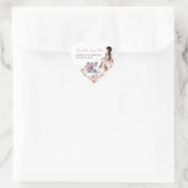 サンキューフェアリー多くのガーデンパーティー誕生日の好意 ハートシール (バッグ)