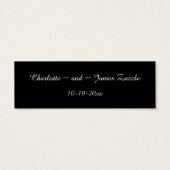 サンキューフェイク金ゴールドエレガントタイポグラフィ (裏面)