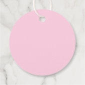 サンキューフェバータグ モダン レッド＆ピンク フェイバータグ (裏面)