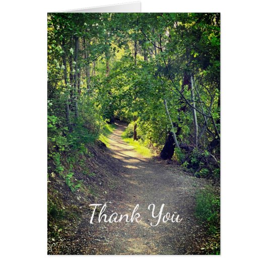 サンキューフォレストトレイルウィルダネス平和なシーン (正面)