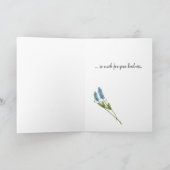 サンキューフラワーガール サンキューカード (内部)