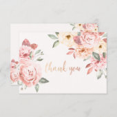 サンキューフローラ サンキューカード (正面/裏面)