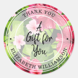 サンキューフローラ ラウンドシール