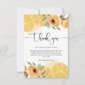 サンキューブライダルシャワーカード サンキューカード (正面)