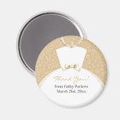 サンキューブライダルシャワー磁石 マグネット (正面/裏面)