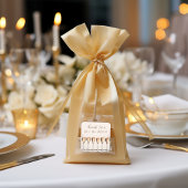 サンキューブライダルシャワー結婚式の引き出物シール スクエアシール