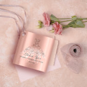 サンキューブライダル 16th キンセアニェラ ゴールド ローズ フェイバータグ