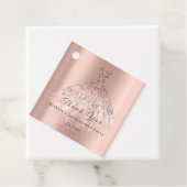 サンキューブライダル 16th キンセアニェラ ゴールド ローズ フェイバータグ (インサイチュ)