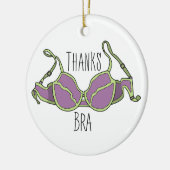 サンキューブラ セラミックオーナメント (左)