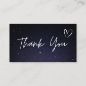 サンキューブルガンディナイトスカイコズミック銀河系トレンディー 名刺 (正面)