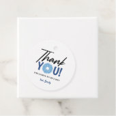 サンキューブルードーナツテーマパーティー フェイバータグ (インサイチュ)