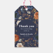 サンキューブルーラスト結婚ズ ギフトタグ (正面)