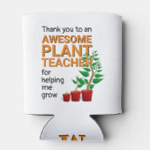 サンキュープラント先生モノグラム 缶クーラー (裏面)