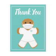 サンキューヘルスケアホワイトスクラブジンジャーブレッドマン