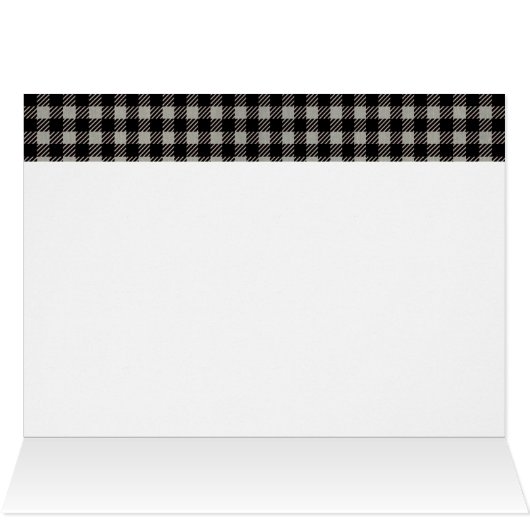 サンキューベアーズ男の赤ちゃんシャワーランバージャックプレイド (内部横(上))