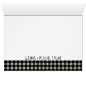 サンキューベアーズ男の赤ちゃんシャワーランバージャックプレイド (内部横(下))