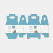 サンキューベイグッズ可愛いブルーベアーカブ男の赤ちゃん フェイバーボックス (折り畳みなし)