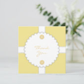 サンキューベイビーシャワーダンテルフラットカード サンキューカード (スタンド正面)