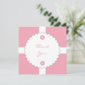 サンキューベイビーシャワーダンテルフラットカード 招待状 (スタンド正面)