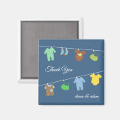 サンキューベイビーシャワーマグネット マグネット (正面/裏面)