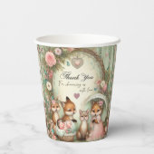 サンキューベイビーシャワー紙カップ 紙コップ (裏面)